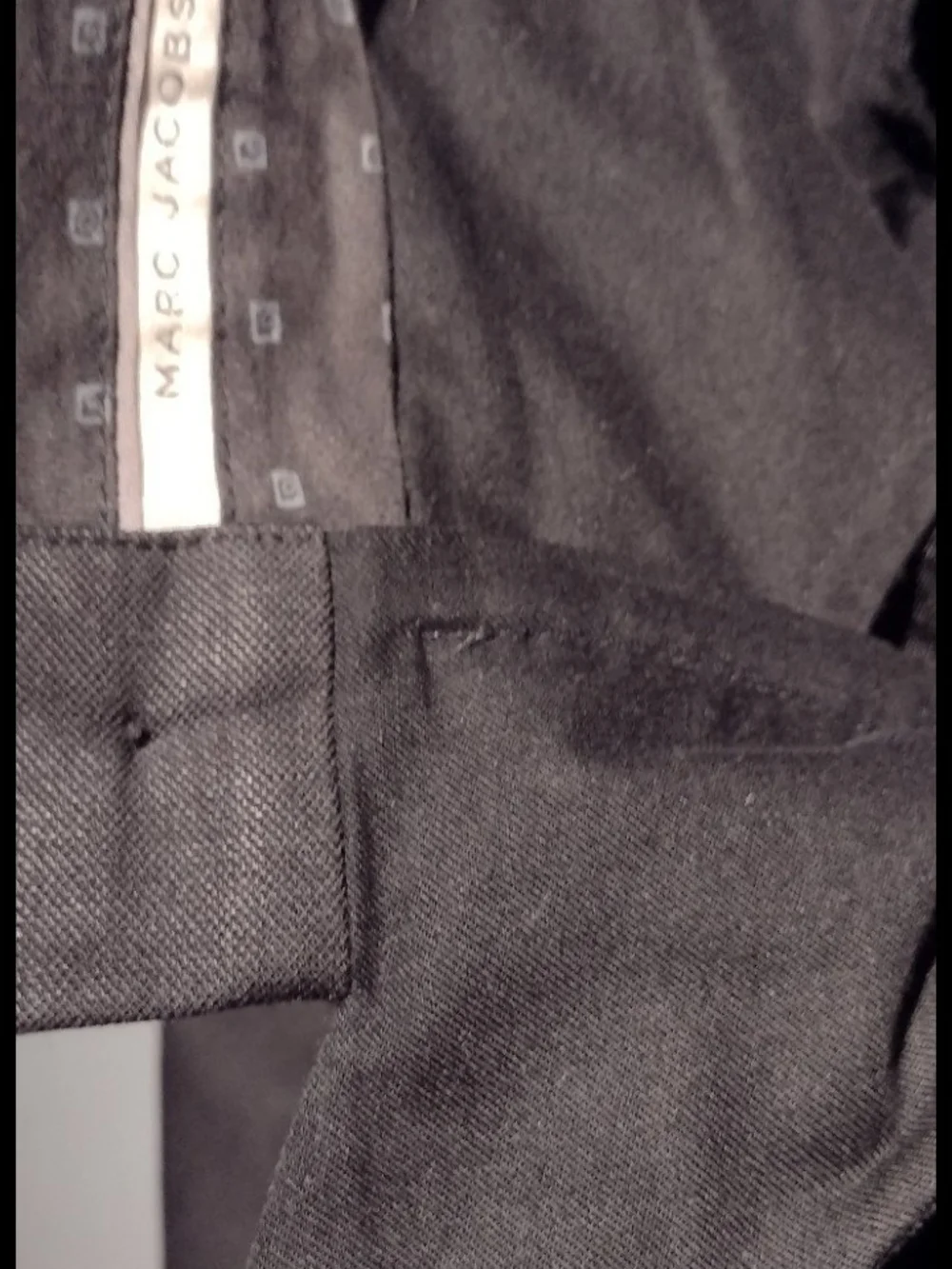 Marc Jacobs Black Men's Dress Pants